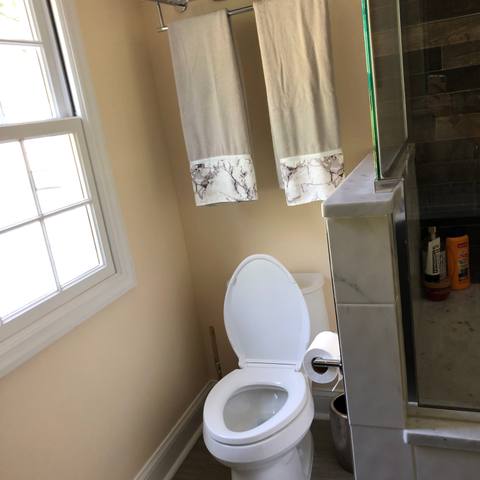 Bathroom after cleaning