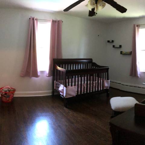 Nursery after cleaning