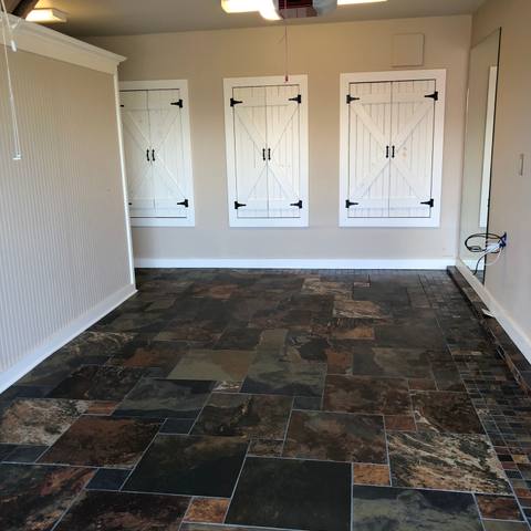 Garage after a deep clean