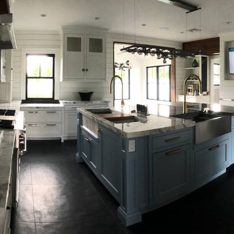 Kitchen after a deep clean