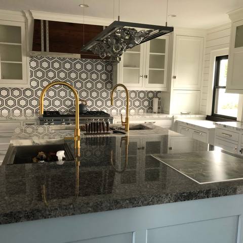 Kitchen after a deep clean