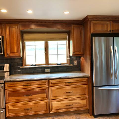 Kitchen after cleaning
